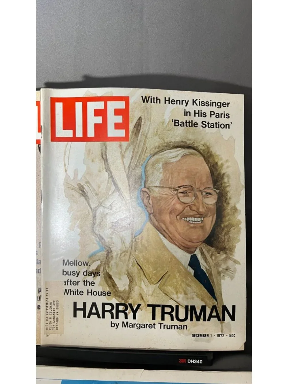 Vintage LIFE Magazine Lot 1972 Nixon Wallace Truman Ross